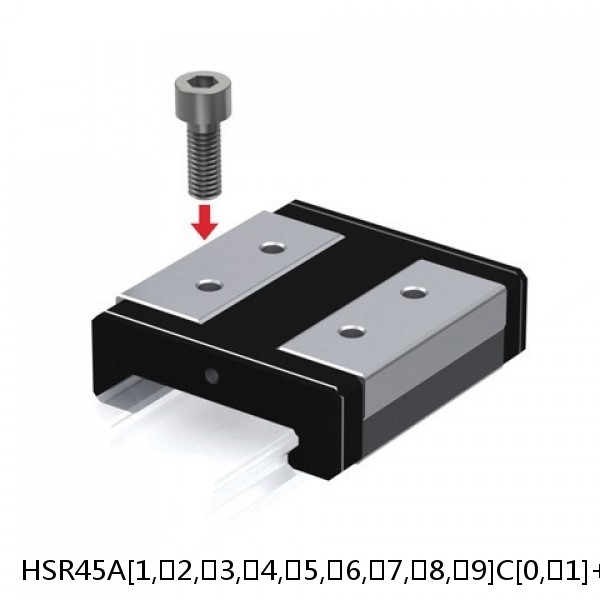 HSR45A[1,​2,​3,​4,​5,​6,​7,​8,​9]C[0,​1]+[156-3090/1]L[H,​P,​SP,​UP] THK Standard Linear Guide Accuracy and Preload Selectable HSR Series