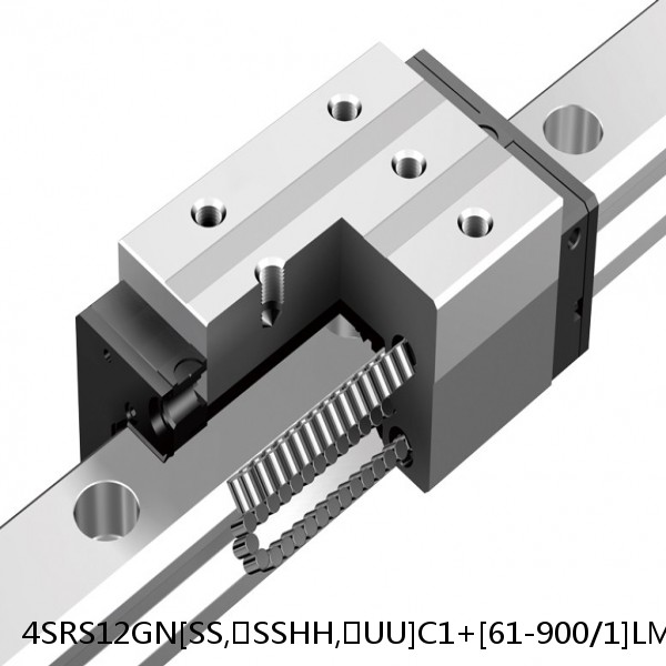 4SRS12GN[SS,​SSHH,​UU]C1+[61-900/1]LM THK Miniature Linear Guide Full Ball SRS-G Accuracy and Preload Selectable