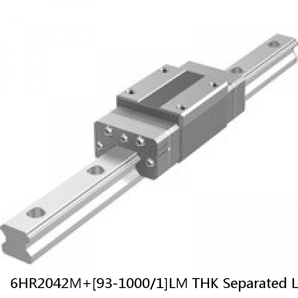 6HR2042M+[93-1000/1]LM THK Separated Linear Guide Side Rails Set Model HR