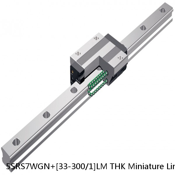5SRS7WGN+[33-300/1]LM THK Miniature Linear Guide Full Ball SRS-G Accuracy and Preload Selectable