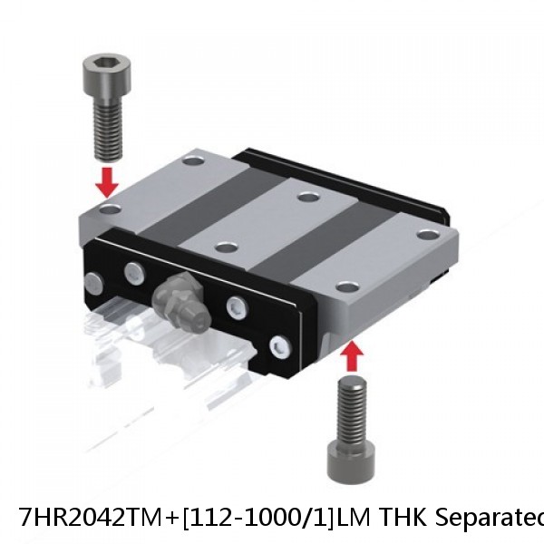 7HR2042TM+[112-1000/1]LM THK Separated Linear Guide Side Rails Set Model HR