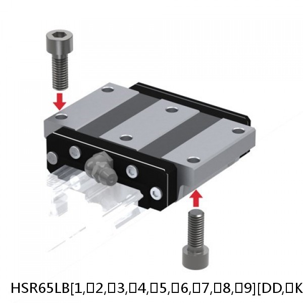 HSR65LB[1,​2,​3,​4,​5,​6,​7,​8,​9][DD,​KK,​LL,​RR,​SS,​UU,​ZZ]C[0,​1]+[263-3000/1]L[H,​P,​SP,​UP] THK Standard Linear Guide Accuracy and Preload Selectable HSR Series