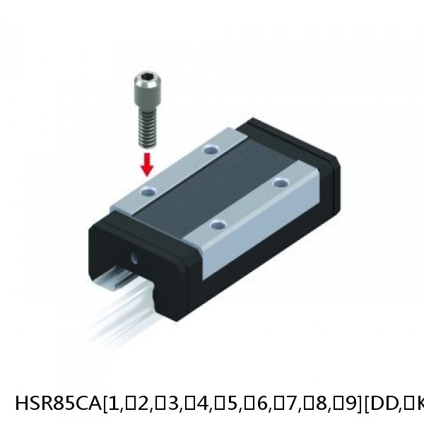 HSR85CA[1,​2,​3,​4,​5,​6,​7,​8,​9][DD,​KK,​RR,​SS,​UU,​ZZ]+[263-3000/1]L THK Standard Linear Guide Accuracy and Preload Selectable HSR Series