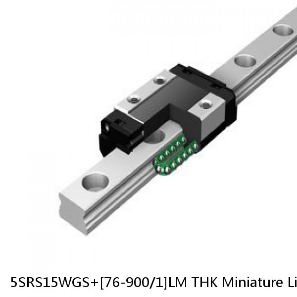 5SRS15WGS+[76-900/1]LM THK Miniature Linear Guide Full Ball SRS-G Accuracy and Preload Selectable