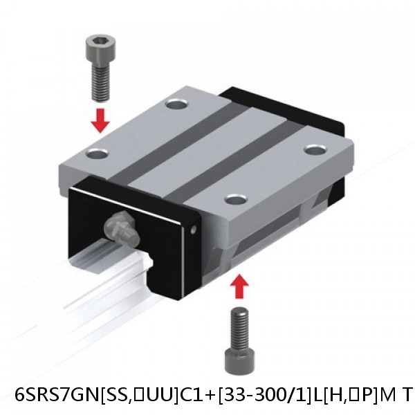 6SRS7GN[SS,​UU]C1+[33-300/1]L[H,​P]M THK Miniature Linear Guide Caged Ball SRS Series