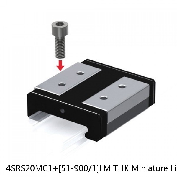 4SRS20MC1+[51-900/1]LM THK Miniature Linear Guide Caged Ball SRS Series