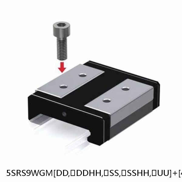 5SRS9WGM[DD,​DDHH,​SS,​SSHH,​UU]+[40-1000/1]LM THK Miniature Linear Guide Full Ball SRS-G Accuracy and Preload Selectable