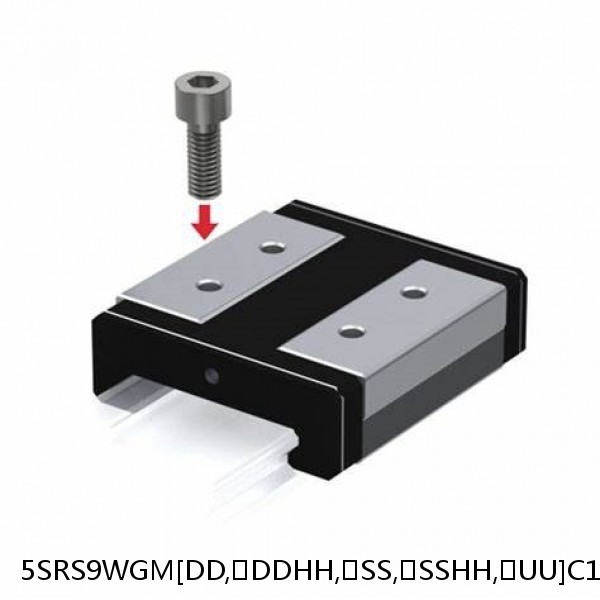 5SRS9WGM[DD,​DDHH,​SS,​SSHH,​UU]C1+[40-1000/1]LM THK Miniature Linear Guide Full Ball SRS-G Accuracy and Preload Selectable